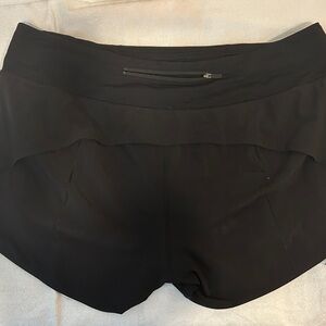 Lululemon Speed up high rise Shorts Black 4”